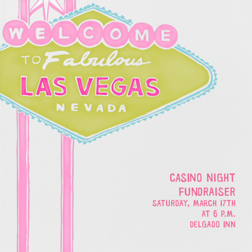 Vegas Welcome - Business Event Invitation by Paperless Post