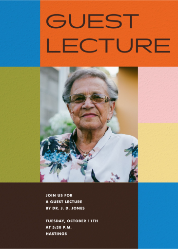 Tetromino - Alumni Event Invitation by Paperless Post