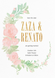 Blush Roses by Paperless Post