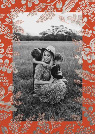 Heather and Lace (Photo) - Holiday Card by Rifle Paper Co.