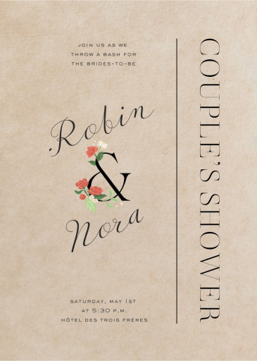Handmade - Bridal Shower Invitation by Paperless Post
