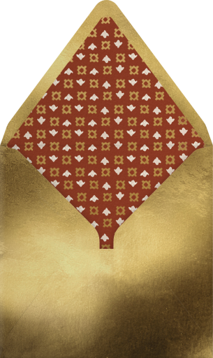 Art Deco Frame - Jungalow Envelope