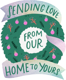 Trimmed Wreath by Hello!Lucky