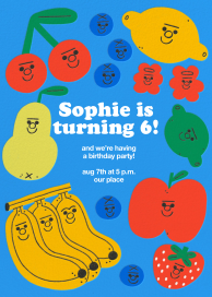 Smiling Fruit by Tess Smith-Roberts