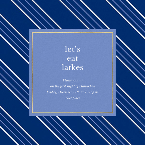 Peppermint Stripe - Invitation by kate spade new york