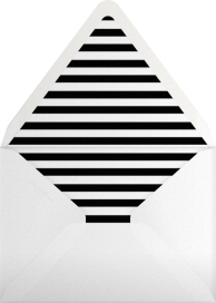 Typographic II - Save the Date - kate spade new york Envelope