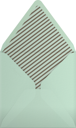Circus Stripe - Paperless Post Envelope