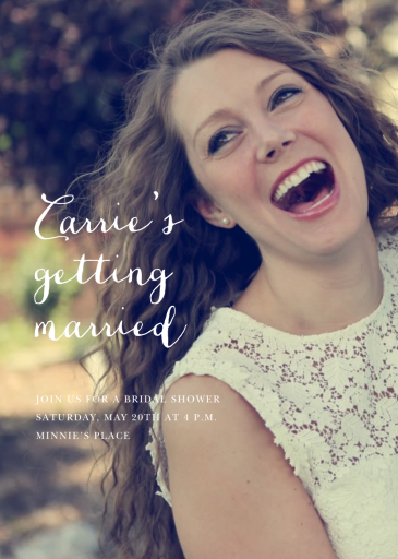 Pilier (Invitation) - Bridal Shower Invitation by Paperless Post