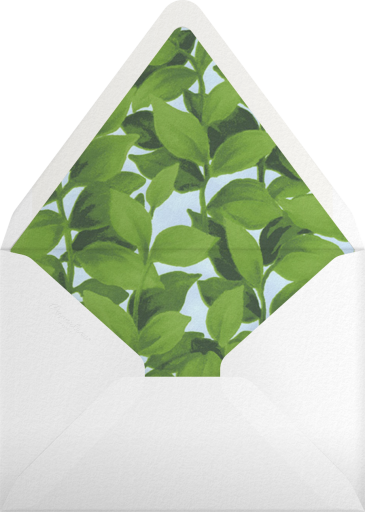 Hedge (Invitation) - Oscar de la Renta Envelope