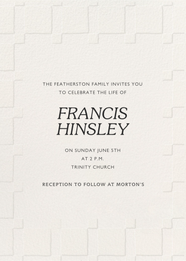 Organic Check by Paperless Post