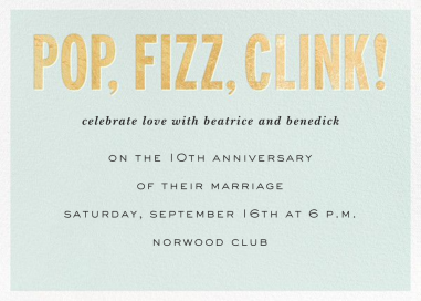 Pop Fizz Clink! (Horizontal) by kate spade new york