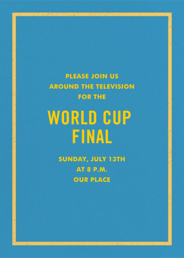 Foam Number One Hand by Paperless Post - Back