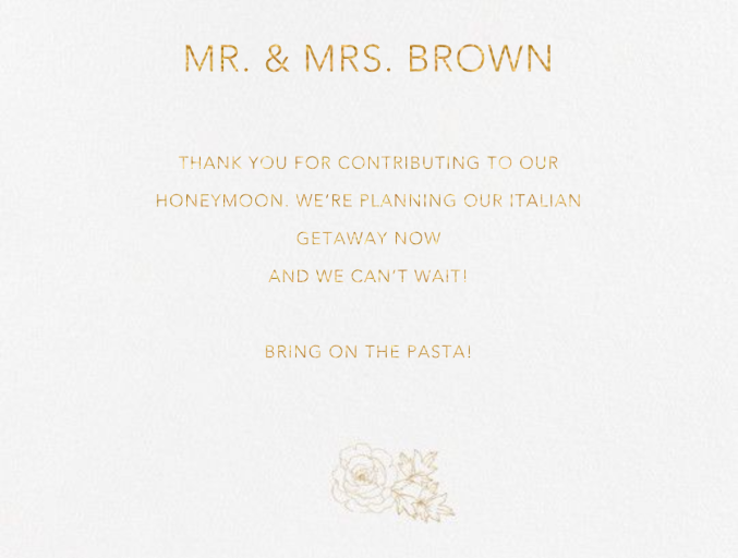 Meet me in the Menagerie (Thank You) by Crane & Co.