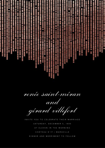 Josephine Baker - Wedding Invitation by Paperless Post