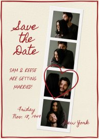 The Candid Look - Save the Date by Paperless Post