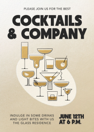 Groovy Cocktails by Paperless Post