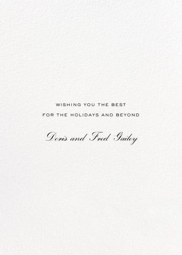 Confetti Multi-Photo (Tall) - Greeting Card by kate spade new york - Back