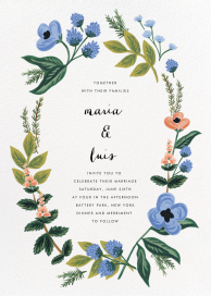 August Herbarium (Invitation) by Rifle Paper Co.