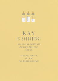 Baby Bottles (New) - Baby Shower Invitation by Paperless Post