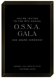 Dimensional - Gala Invitation by Paperless Post