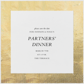 Snakeskin - Event Save the Date by Paperless Post