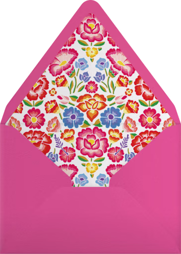De Colores - Paperless Post Envelope