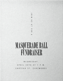 Regine - Fundraiser Invitation by Paperless Post