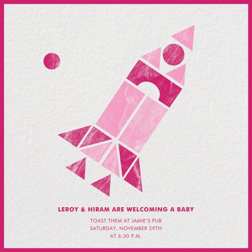 Spaceship by Paperless Post