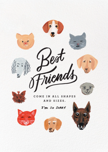 Furever Friend - Greeting Card by 2021 Co.