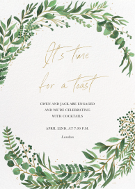 Verde - Engagement Party Invitation by Paperless Post