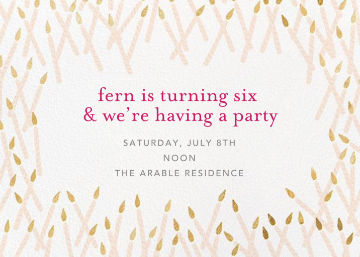 Candle Party - Invitation by Ashley G