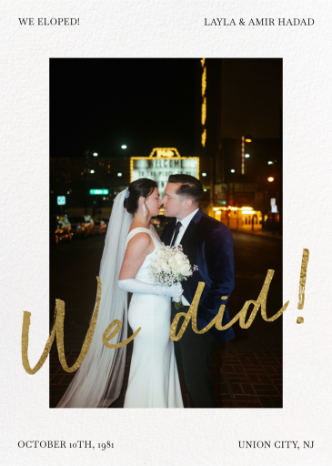 Captured Romance - Wedding Announcement by Paperless Post