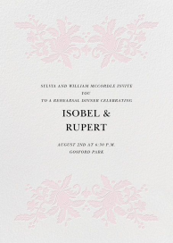 Leaf Lace I Save The Date by Oscar de la Renta