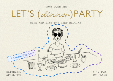 Golden Note (Custom Magic Art) - Invitation by Paperless Post