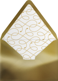 Pinstripe Numerals - Paperless Post Envelope