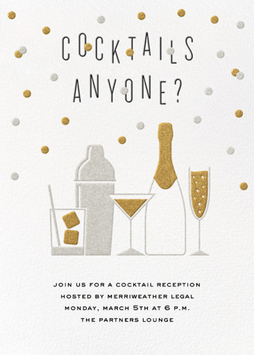 A Cocktail Party by Crate & Barrel