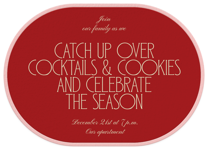 Cardstock Papier - Christmas Party Invitation by Paperless Post