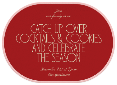 Cardstock Papier - Christmas Party Invitation by Paperless Post