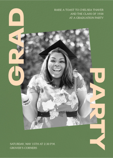 Glad Grad - Graduation Party Invitation by Paperless Post