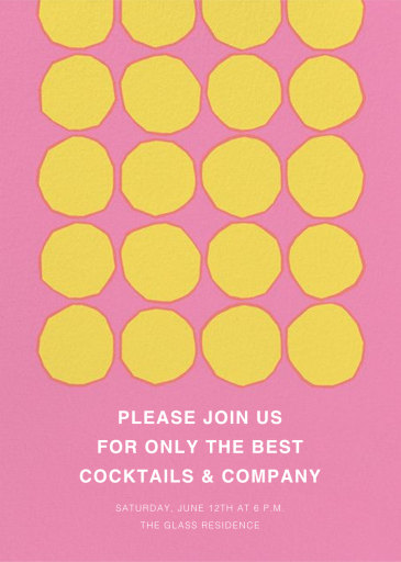 Kivet - Cocktail Party Invitation by Marimekko