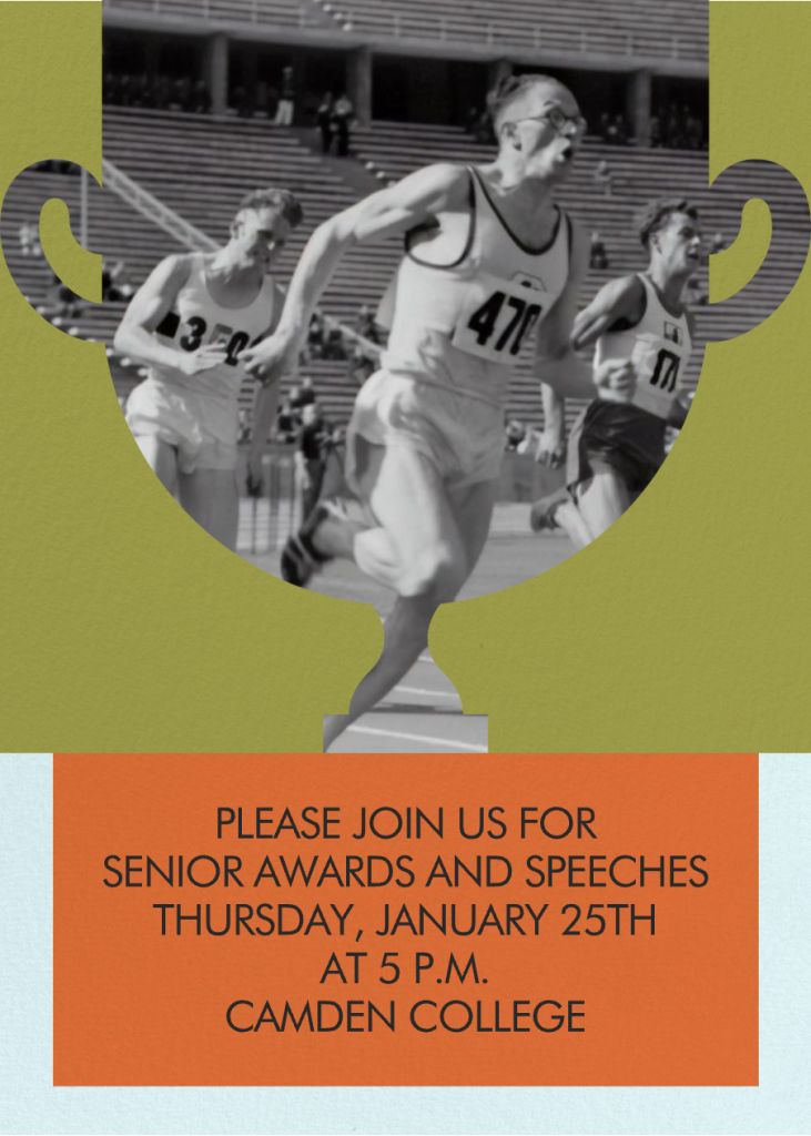 Grand Prize Invitation Send online instantly RSVP tracking