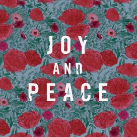 Joy and Peonies by Paperless Post