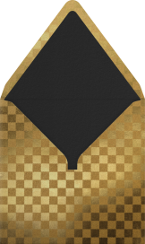 Gilded Rings - Paperless Post Envelope