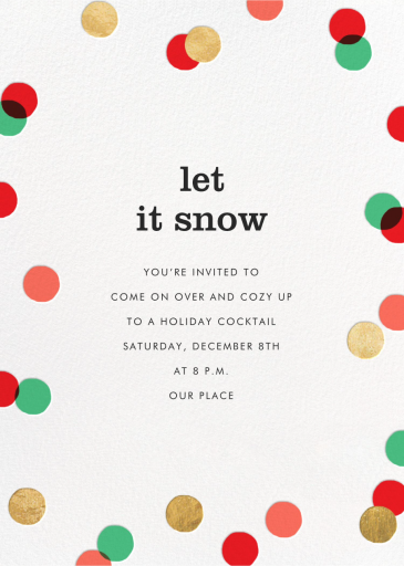 Carnaby (Tall) - Christmas Party Invitation by Paperless Post