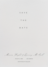 Simply Said - Save the Date by Paperless Post