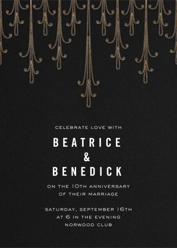 Allure - Anniversary Invitation by Paperless Post