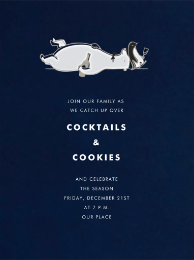 Liquored Up In Lapland - Holiday Party Invitation by Paperless Post