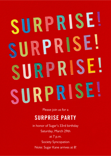 Quelle Surprise - Invitation by Paperless Post