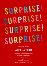 Quelle Surprise - Birthday Invitation by Paperless Post