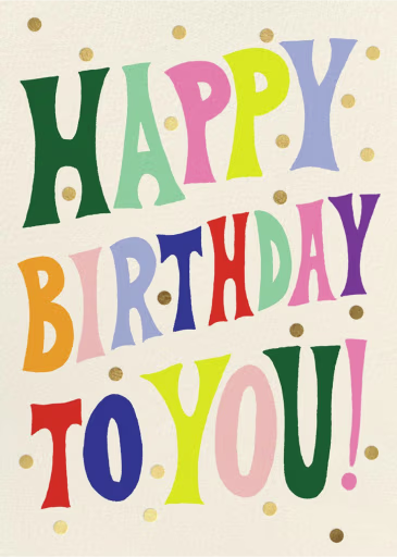 Groovy Birthday - Birthday Card by Rifle Paper Co.